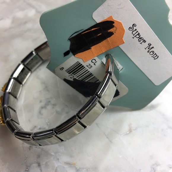 linx & more Jewelry Linx More Super Mom Silver Charm Bracelet